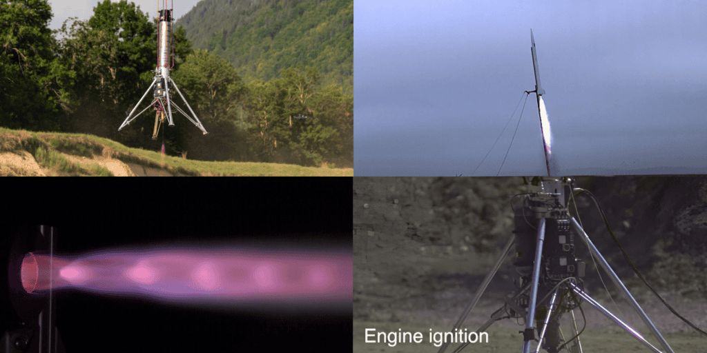 Flight Dynamics, Rocket Launch Analysis with Closed Loop Testing for Rocket Engine Ignition - Chronos High-Speed Cameras